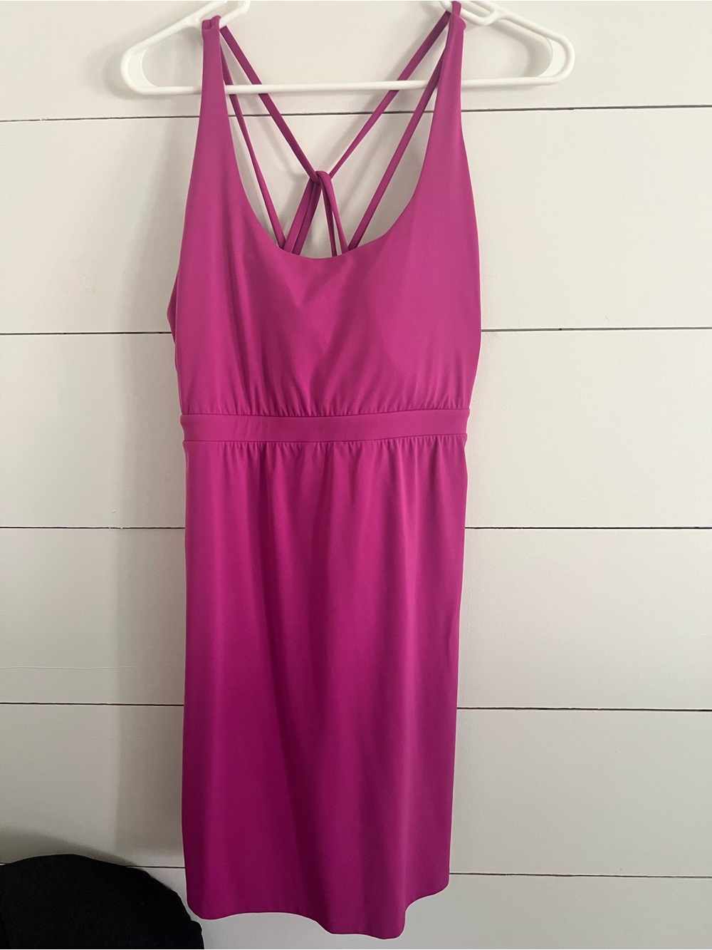 Soma Hot Pink Strappy Mini Dress